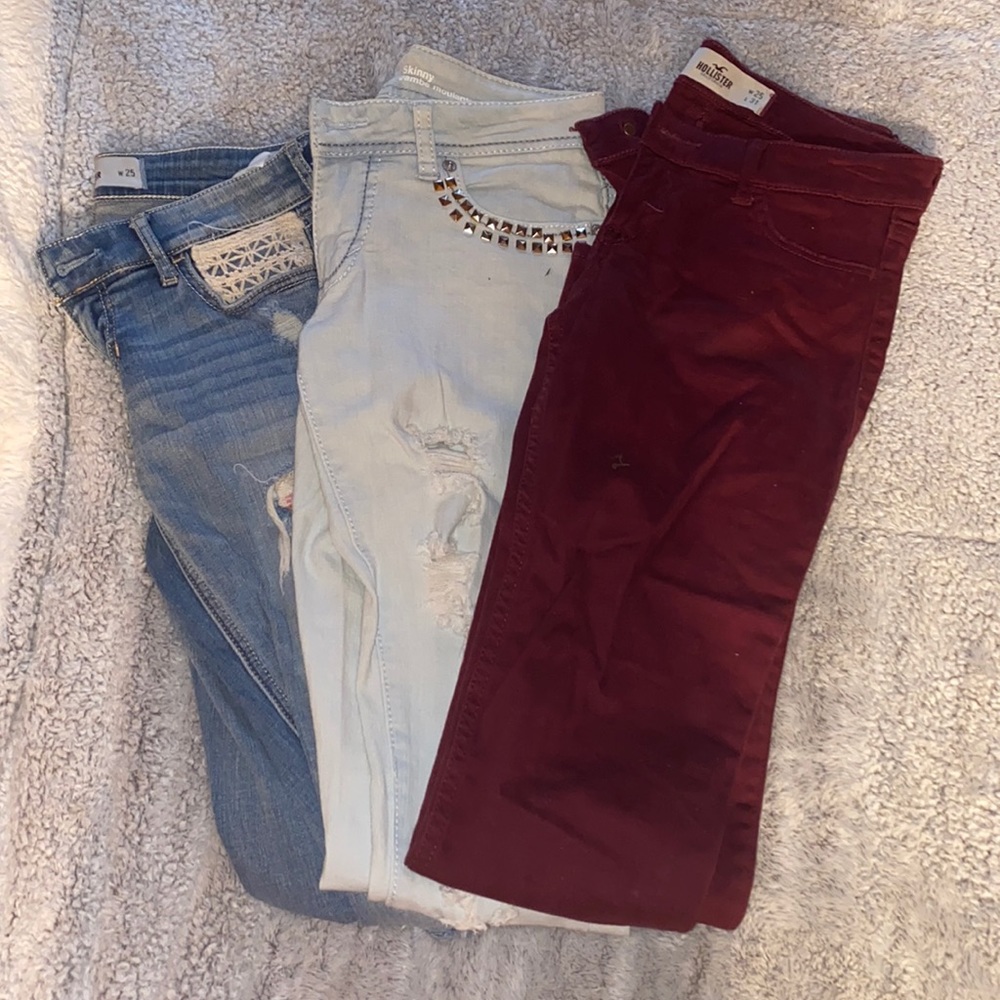 FUN JEAN BUNDLE HOLLISTER